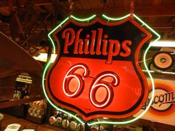 Phillip's 66 shield DSP neon