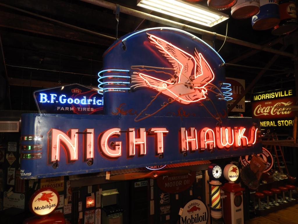 Night Hawks w/ animated Hawk graphic