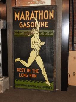 Rare Marathon Motor Oil "Best in the Long Run"