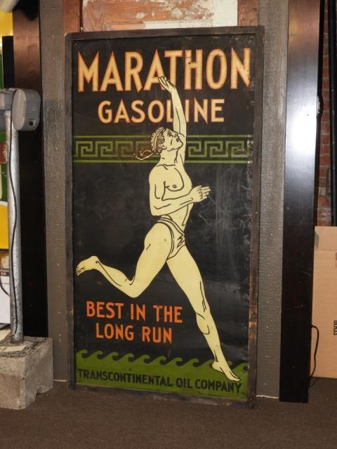 Rare Marathon Motor Oil "Best in the Long Run"