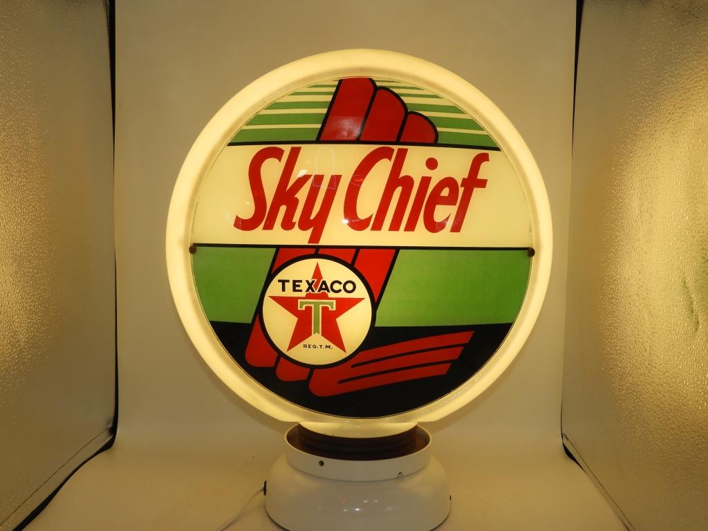 Texaco Sky Chief, 2 lenses, narrow glass body