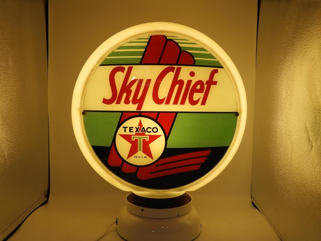 Texaco Sky Chief, 2 lenses, narrow glass body