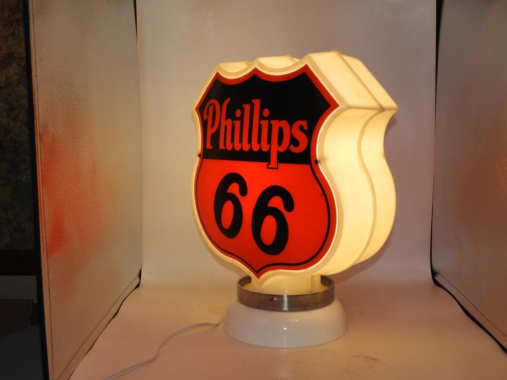 Phillips 66 three-piece plastic Shield shape