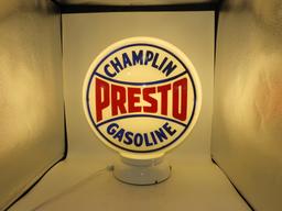 Presto Champlin Gasoline globe