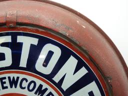 Keystone Gasoline globe, 11 1/2"