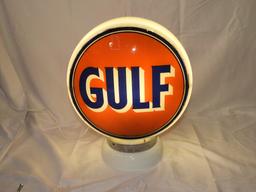 Gulf, 13" wide glass body