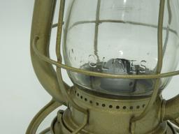 Dietz railroad lantern marked N.Y.C.L. 8"x10"