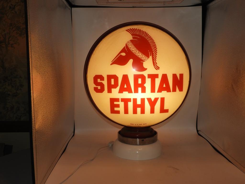 Spartan ethyl w/ Spartan helmet, 15”