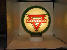 Conoco w/ green outline triangle