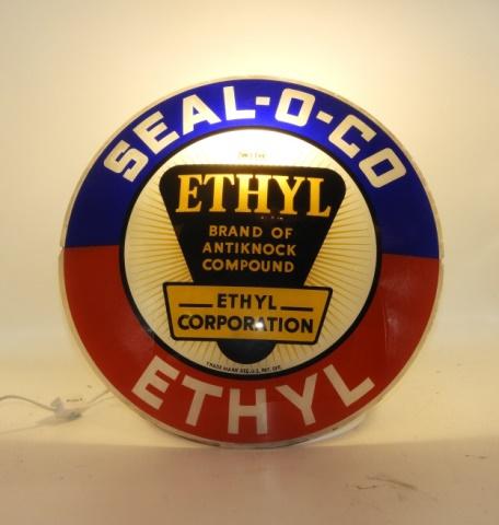 Seal - O - Co Ethyl, EC logo, 13 1/2”