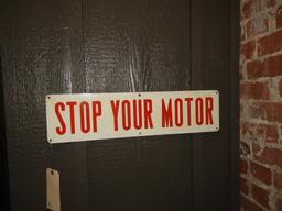 Stop Your Motor SST 23"x6"