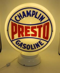 Champlin Presto globe, single lens