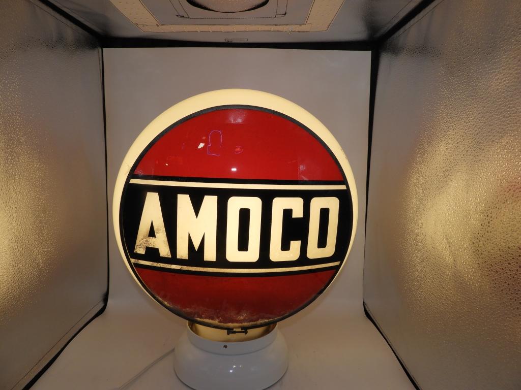 Amoco globe, 14", Gill body