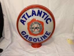 Atlantic Gasoline globe, 17"