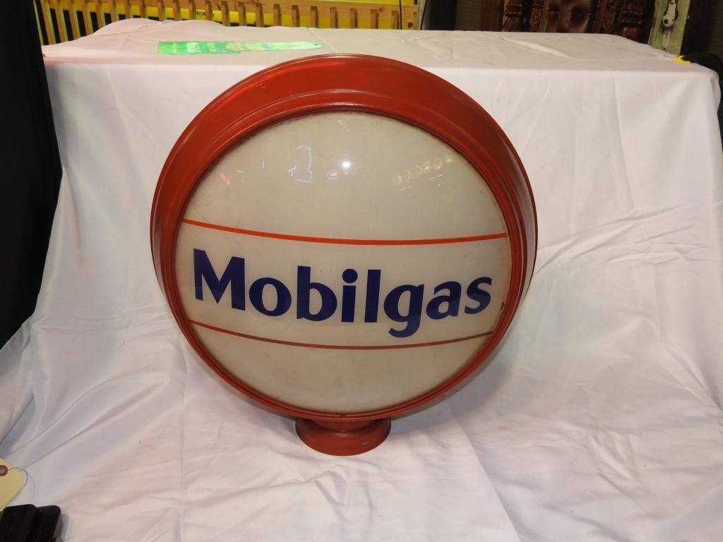 Mobil Gas, 2 lenses, metal body