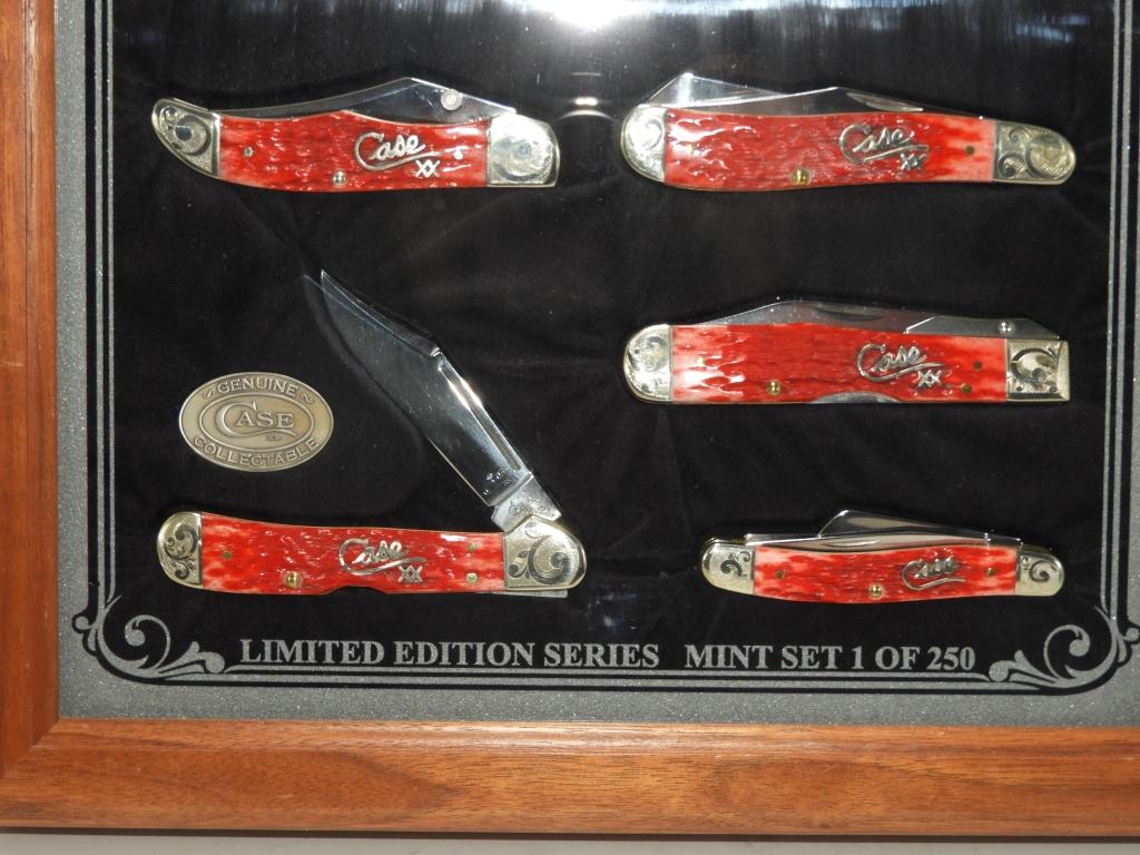 Case Silver Script Collector Knife Set