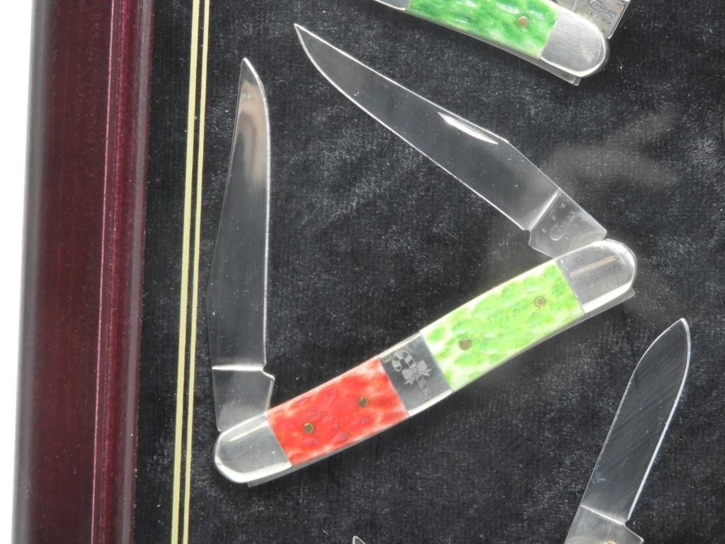 Case Collector Knife Set, 2-tone handles