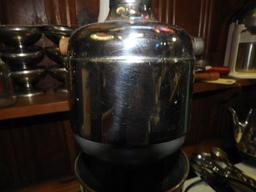 Black porcelain chrome malt mixer missing label