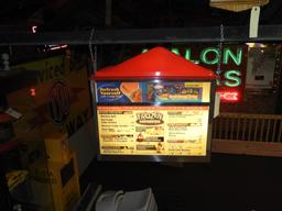 Sonic light up menu board, DS, 25"x25"