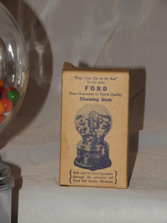 Ford Gum & Machine Inc. coin-op gumball machine