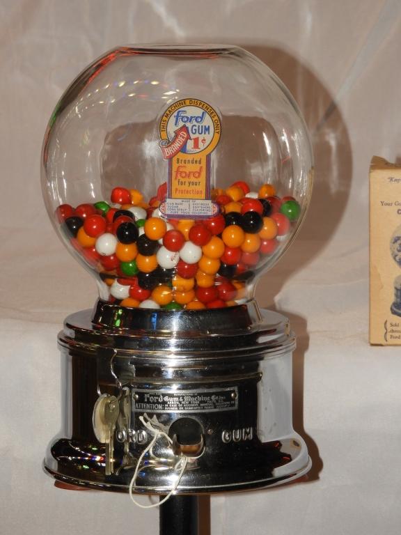 Ford Gum & Machine Inc. coin-op gumball machine