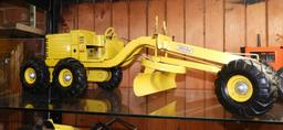 Model toy tin Adam's Motor Grader "Diesel" 25"Lx8"