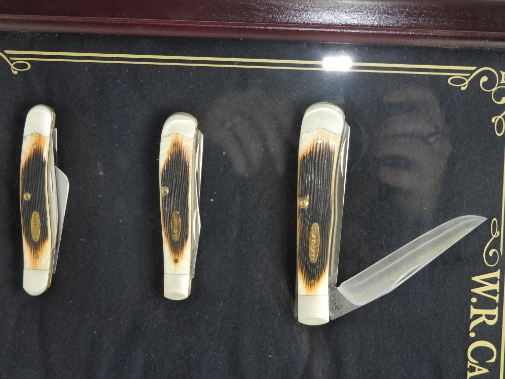 Case Collector Knife Set, 8 matching knives