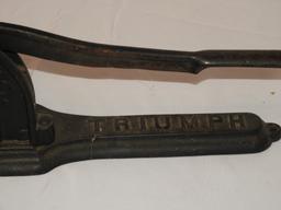 Triumph tobacco cutter