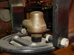 Brass bell w/ hanger marked 8004156EMD & Viloco BA