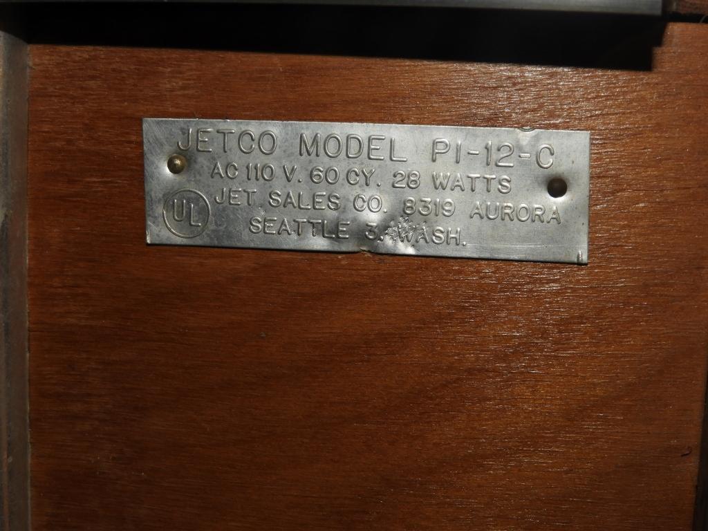 Jetco Meter-Matic type M22 dime coin-op radio