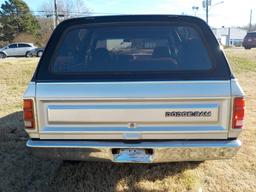 1986 Dodge Ram Charger