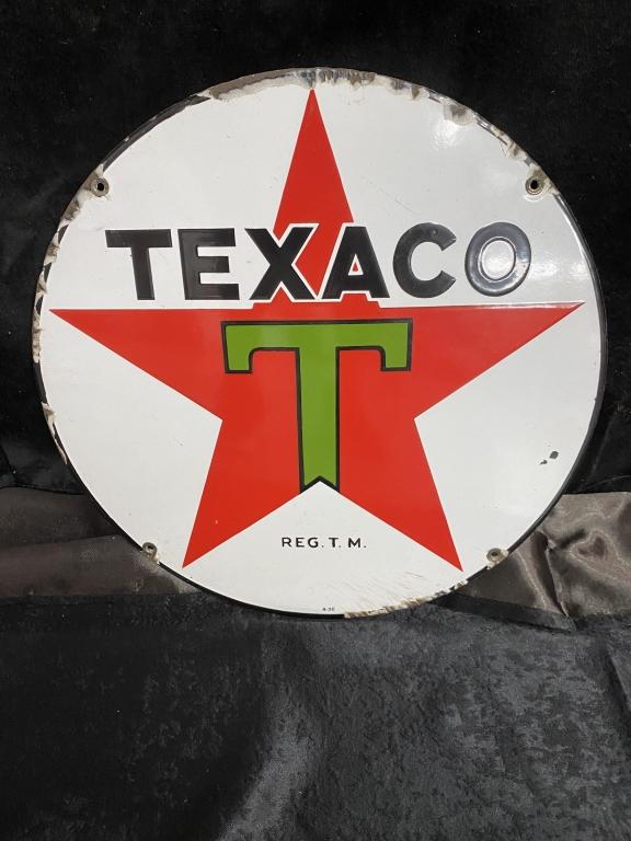 Texaco SSP 15" round, 1936