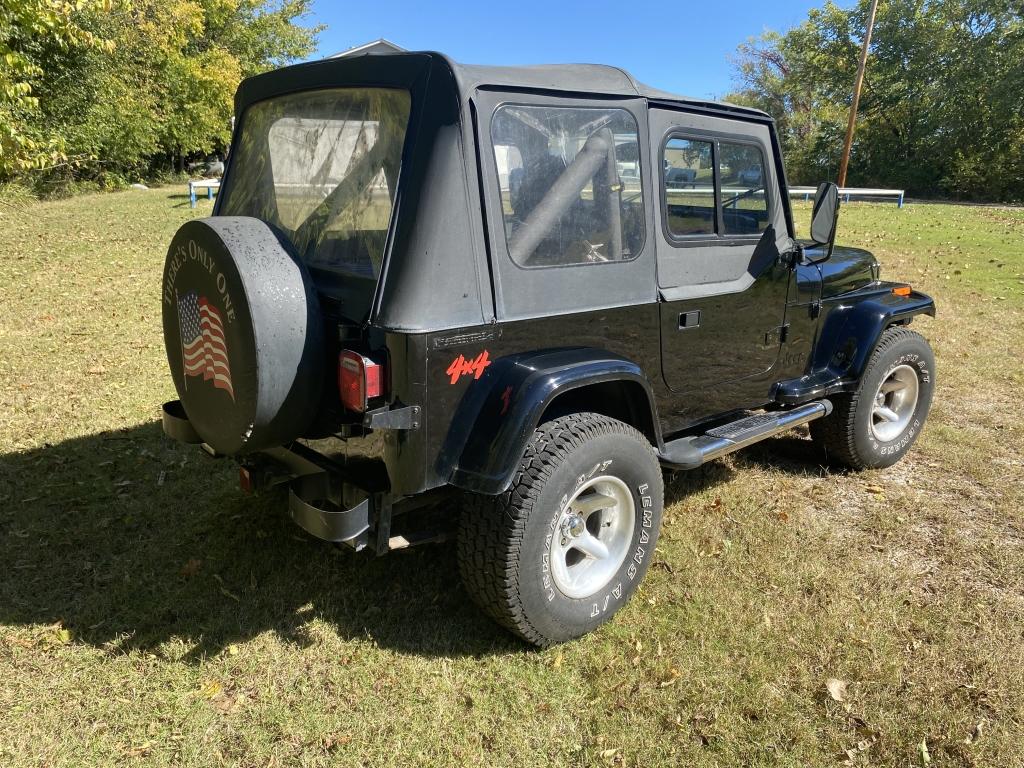 1987 Jeep Wrangler    NO RESERVE