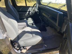 1987 Jeep Wrangler    NO RESERVE