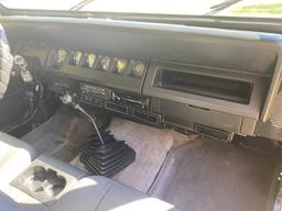 1987 Jeep Wrangler    NO RESERVE