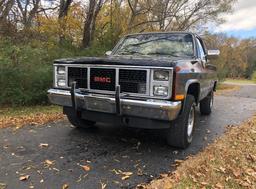 1987 GMC 4x4 SWB