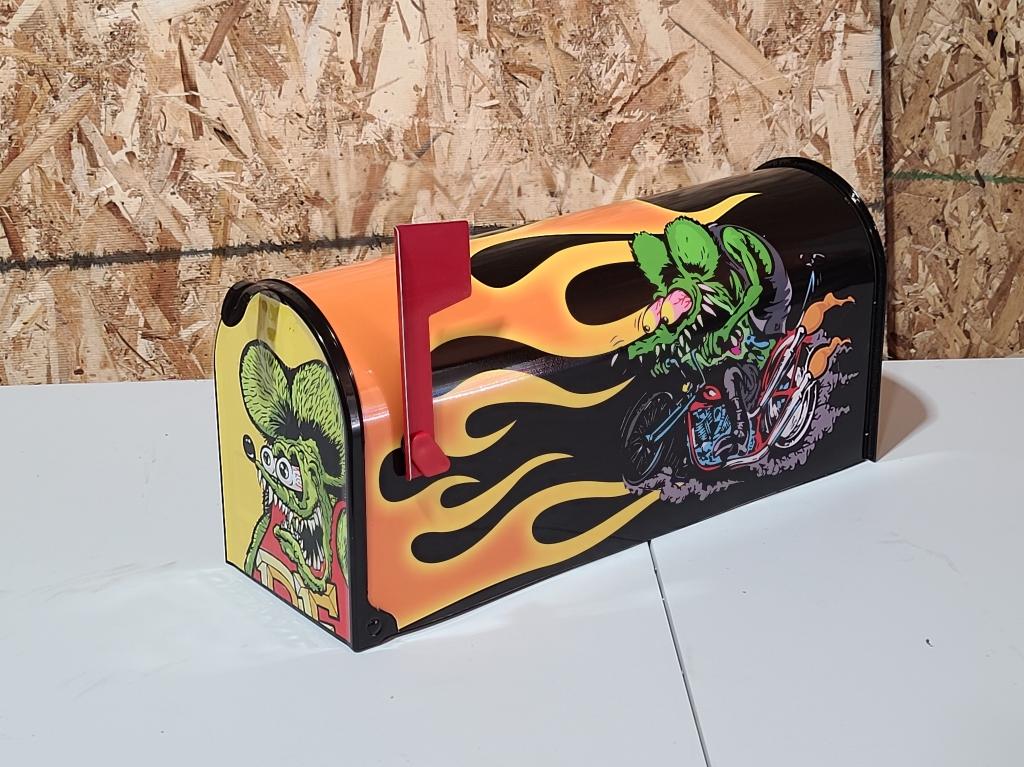 Rat Fink mailbox