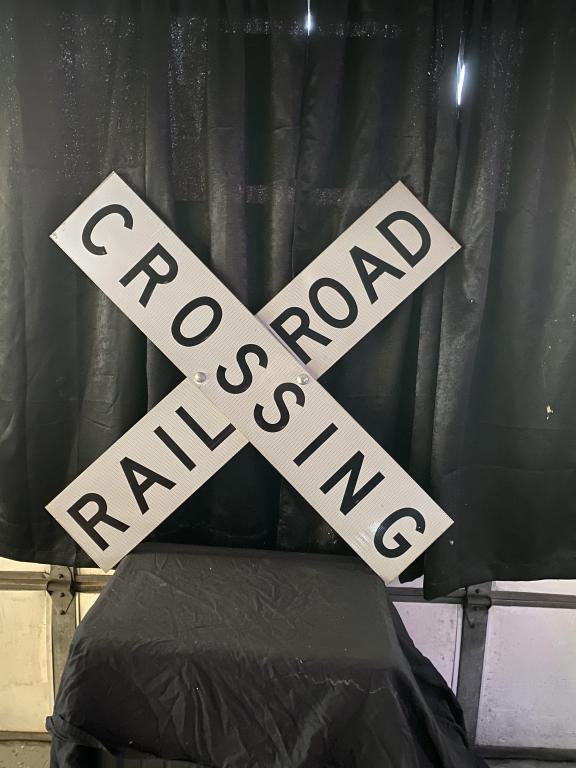 Railroad Crossing SST reflective, 48x48