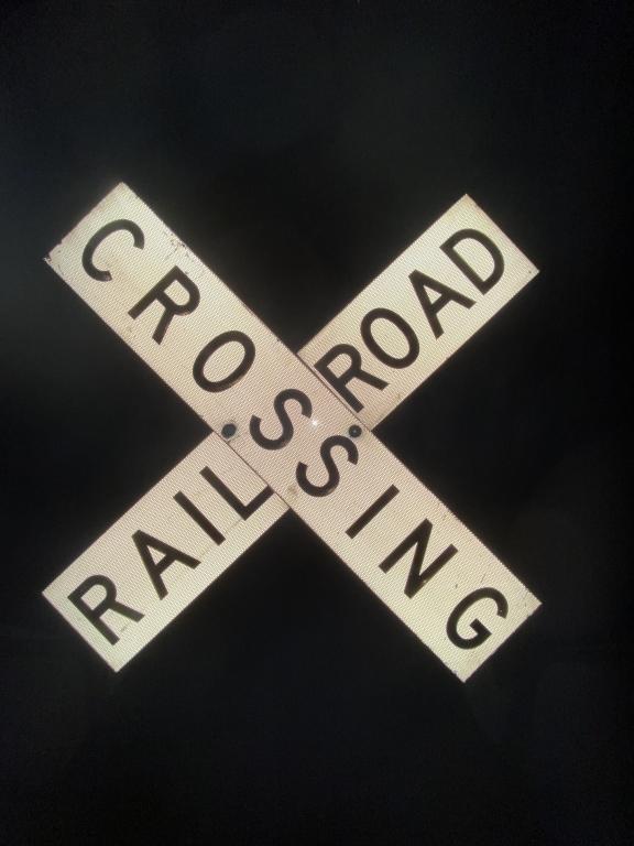 Railroad Crossing SST reflective, 48x48