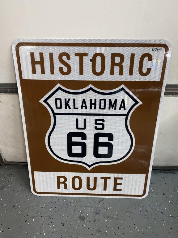 Historic 66 Oklahoma, SST 24x30