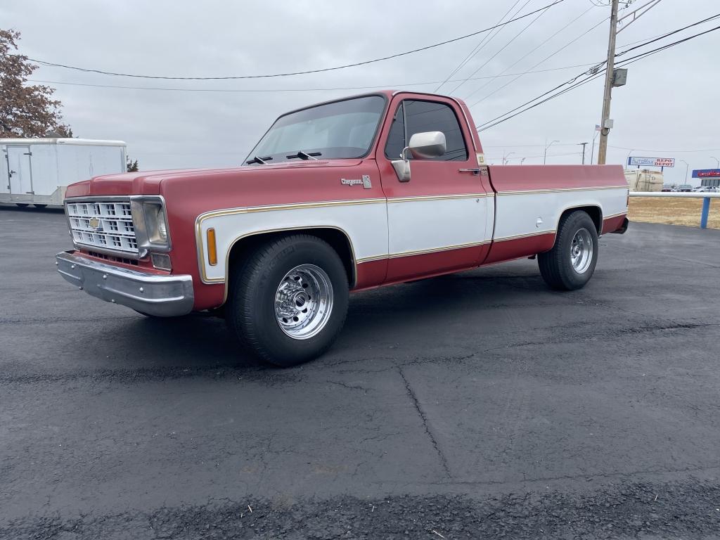 1977 Chevy 2500 Camper Special  NO RESERVE!