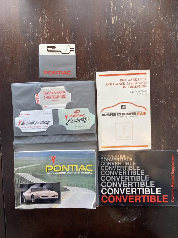 1991 Pontiac Trans Am Convertible