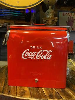Coca-Cola ice chest, 12x17x18