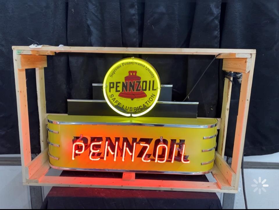 Pennzoil neon