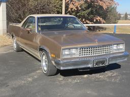 1982 Chevy El Camino  NO RESERVE