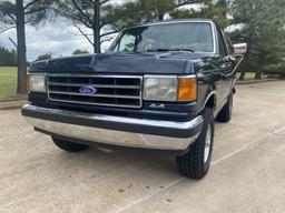 1991 Ford Bronco 4WD Eddie Bauer  NO RESERVE