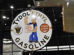 Tydol Ethyl Gasoline Popeye sign