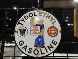 Tydol Ethyl Gasoline Popeye sign