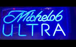 Michelob Ultra neon 16"Lx7 1/2"H