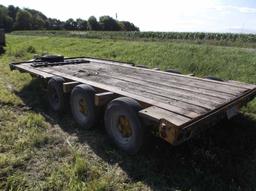 John Deere Triple Axle Implement Trailer